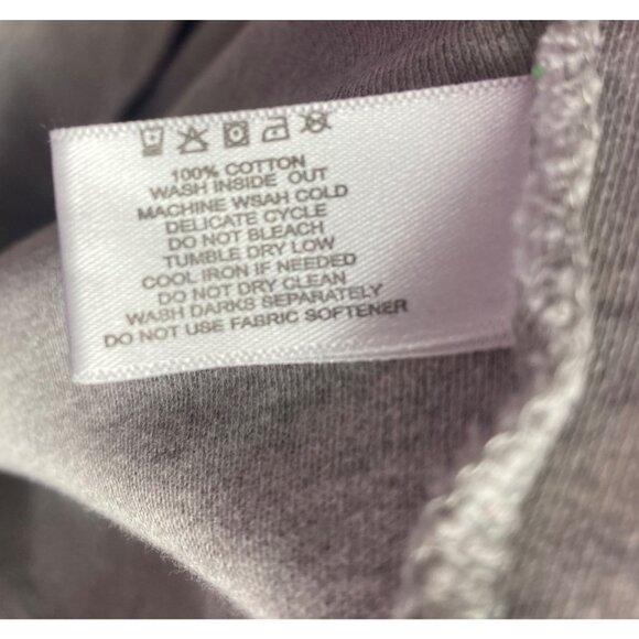 Muirfield Golf Club Scotland 1/4 Zip Pullover Vest Mens XXL Gray Cotton Jersey - Picture 7 of 9